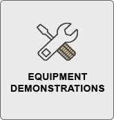 Equipment demonstrations